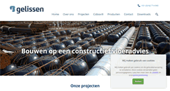 Desktop Screenshot of gelissenbeton.nl